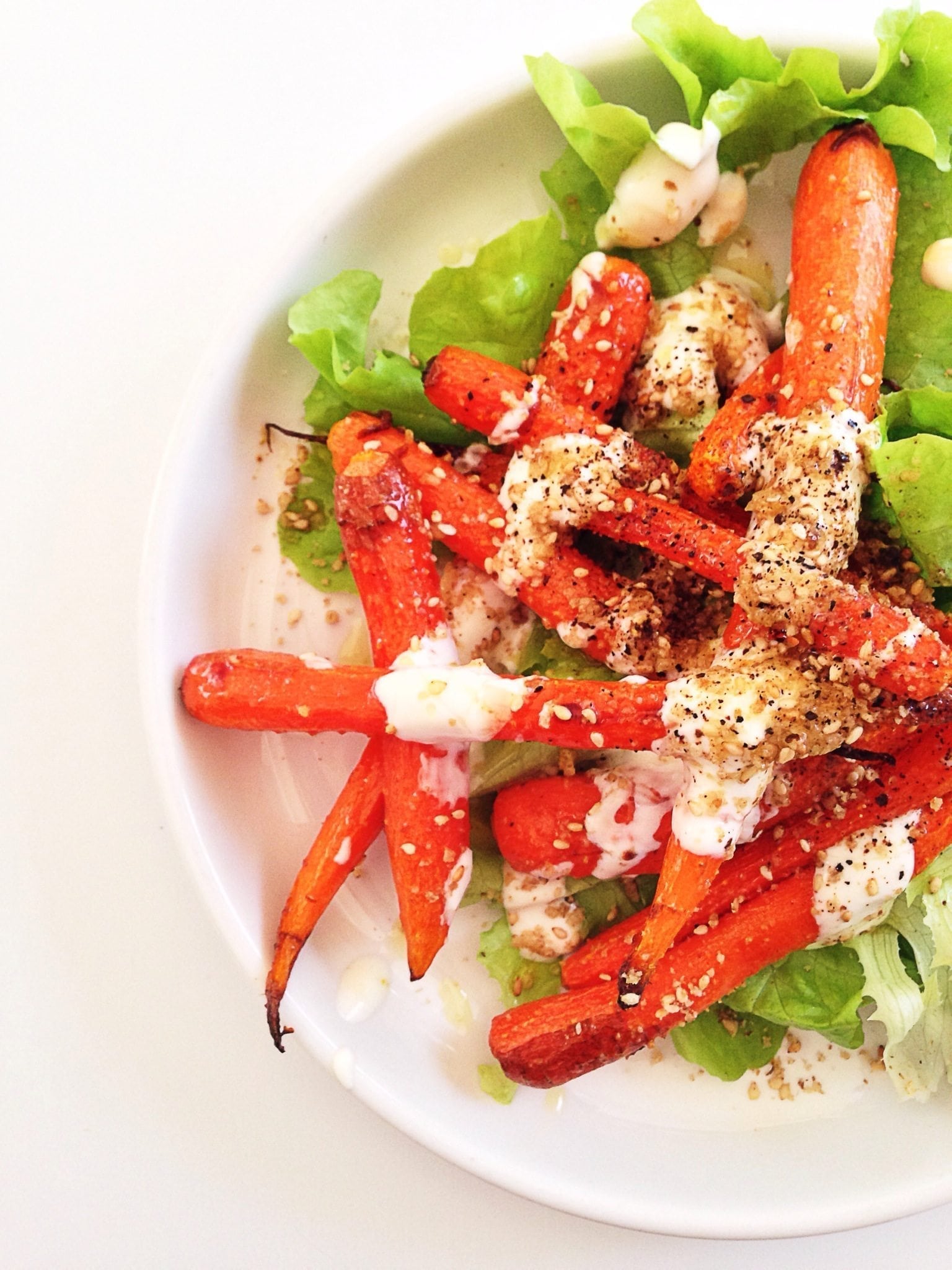 Slow Baked Carrots with Yoghurt and Walnut Dukkah The Nutrition Guru