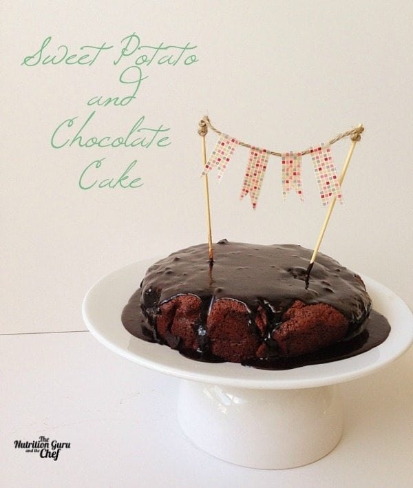 Sweet POtato Cake gluten free for birthday party