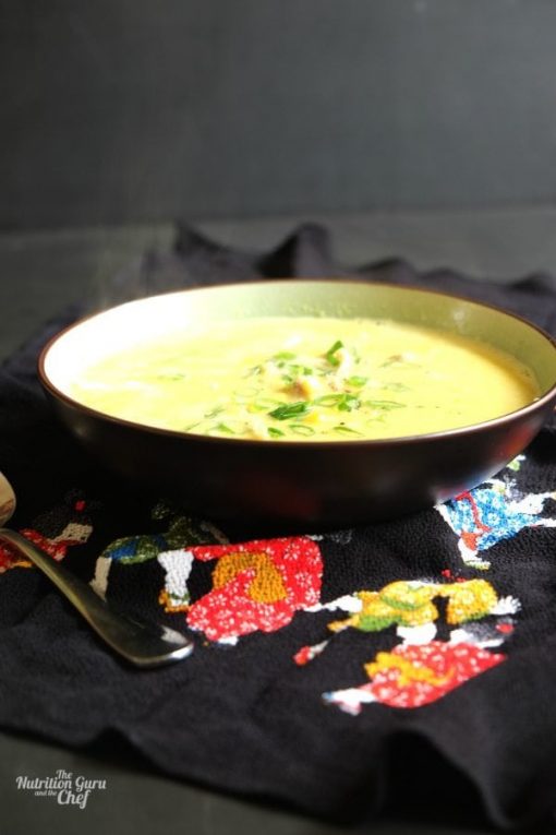 Chinese Chicken and Corn Soup The Nutrition Guru and the Chef