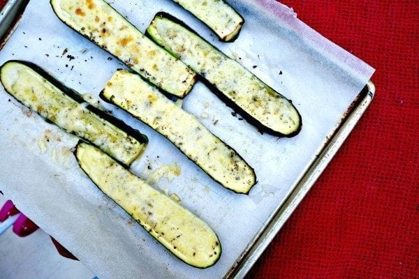 Zucchini melts