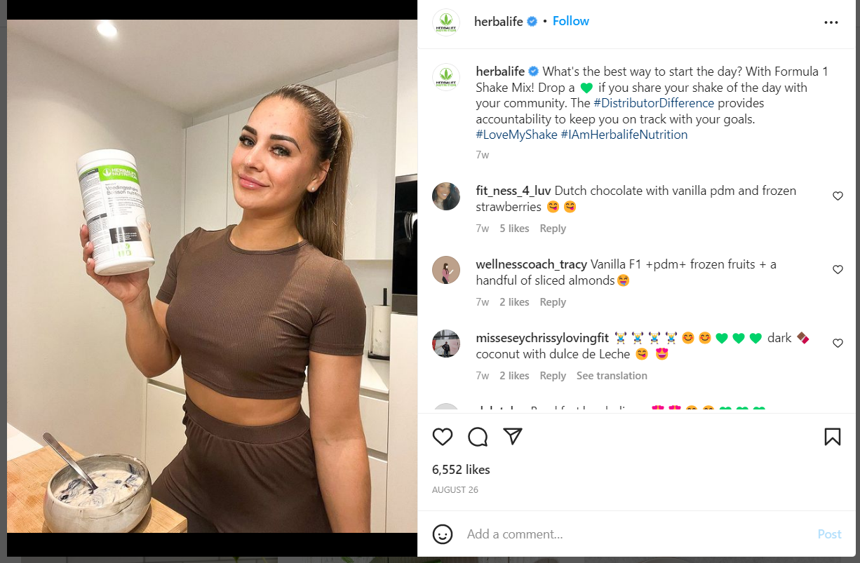 Insta Herbalife
